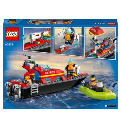 LEGO® City: Fire Rescue Boat 60373 - Image 2