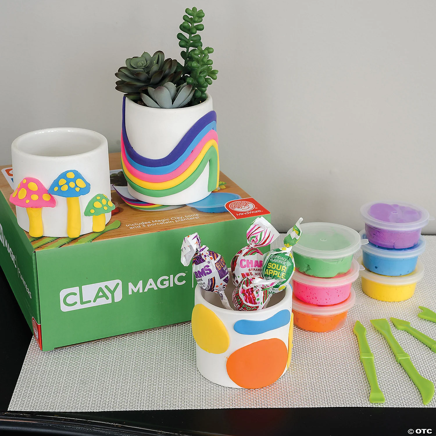 Clay Magic Planters Craft Kit - Image 4