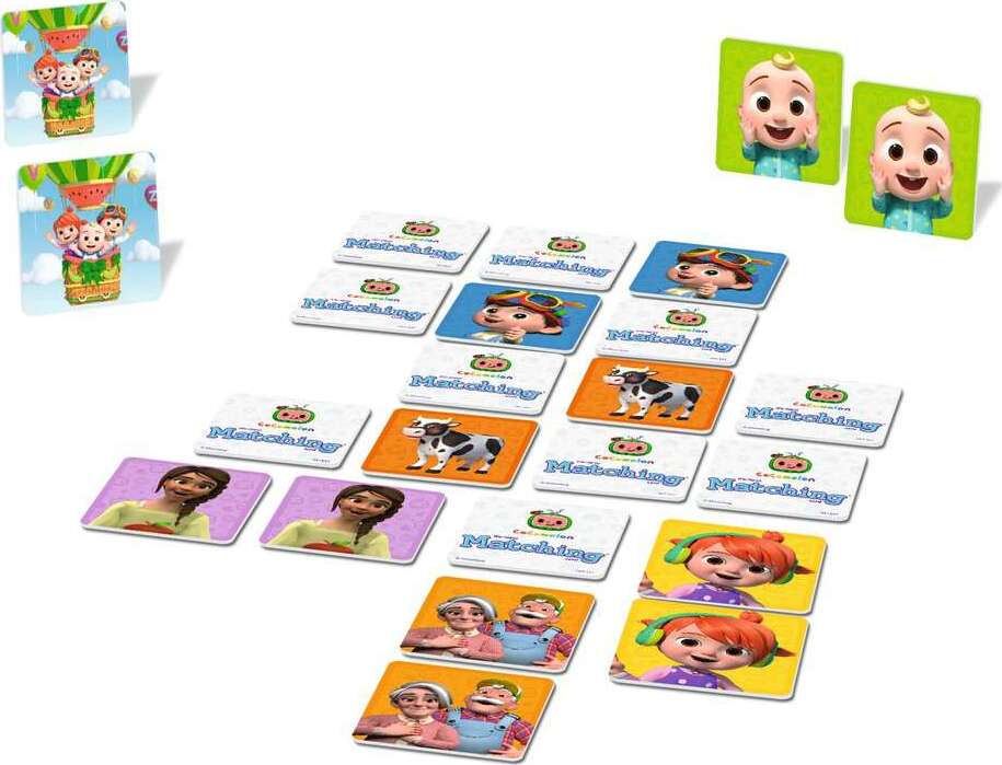 Cocomelon Matching Game - Trilingual - Image 3