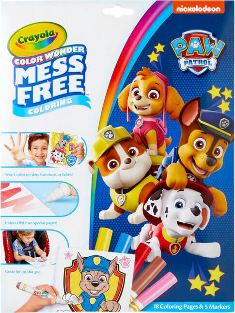 Color Wonder Coloring Pad &amp; Markers, Paw Patrol