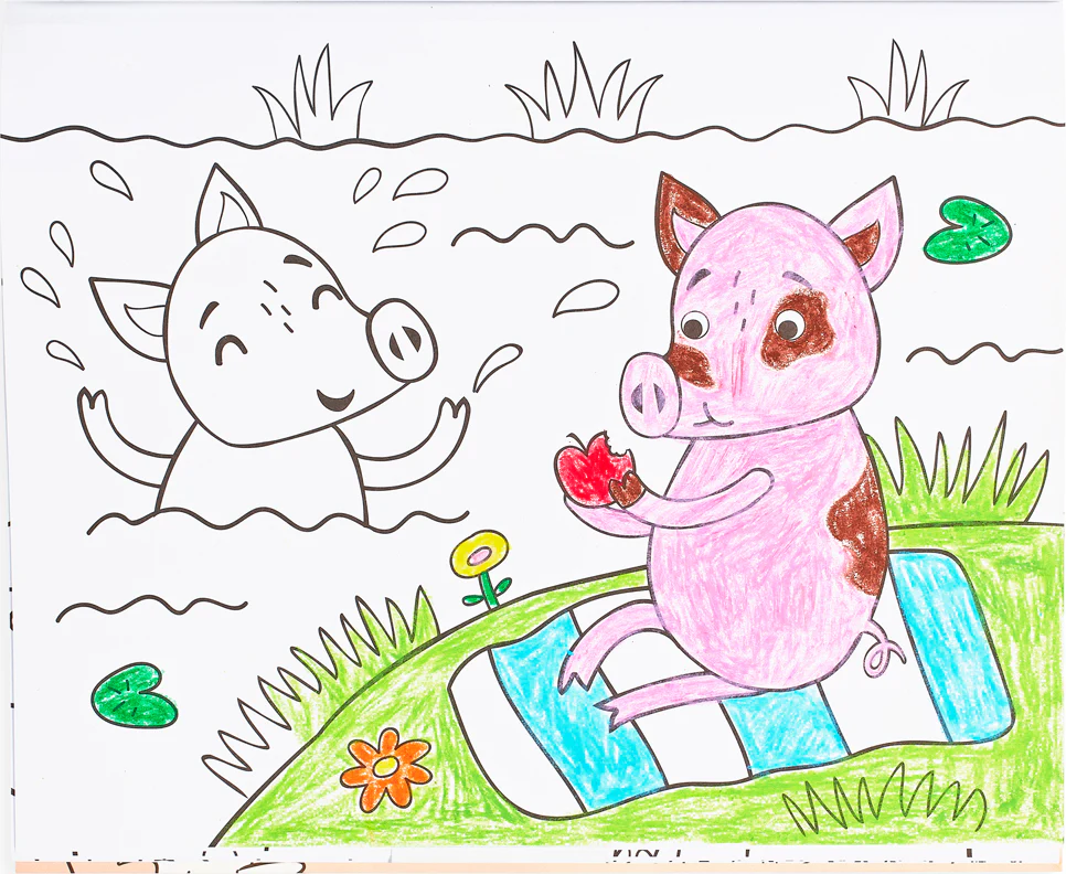 Color In Book Farm Friends - Image 3
