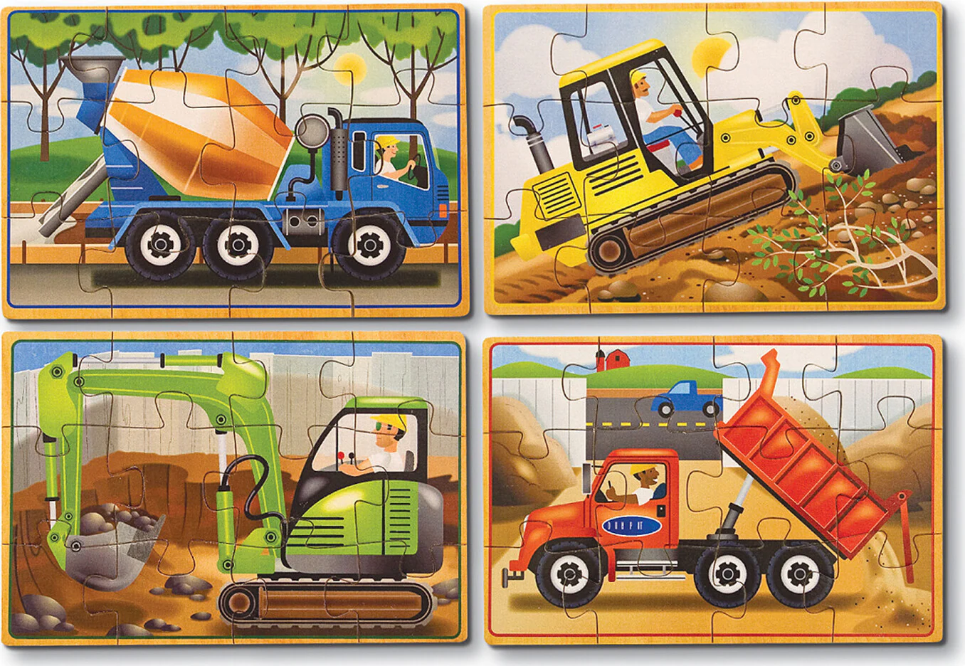 Construction Jigsaw Puzzles in a Box - Image 3