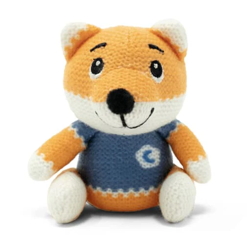 Craftie Fox Yarn Plush Storypod