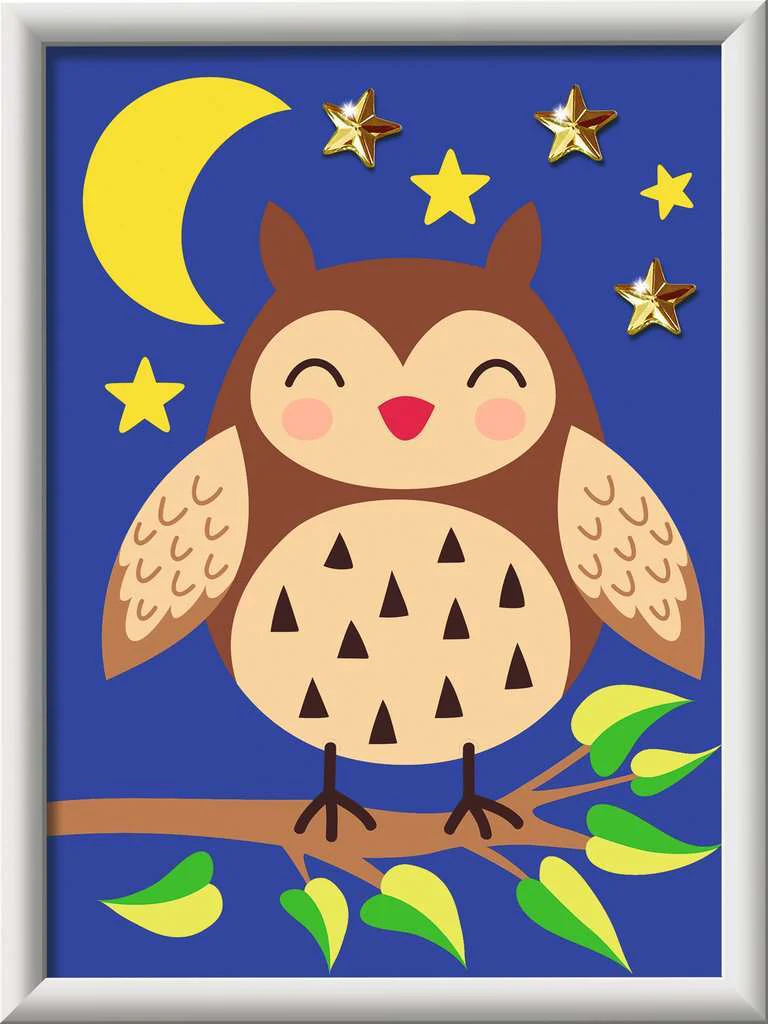 CreArt: Cute Owl 5x7 - Image 2