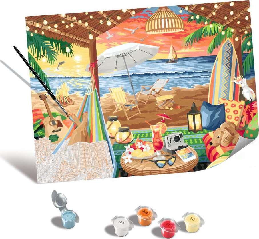 CreArt CV: Cozy Cabana 12x16 - Image 3