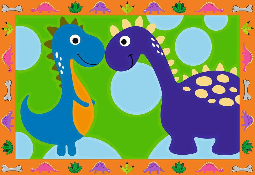 CreArt Jr: Paint-By-Number - Land of the Dinosaurs (2 images) - Image 3
