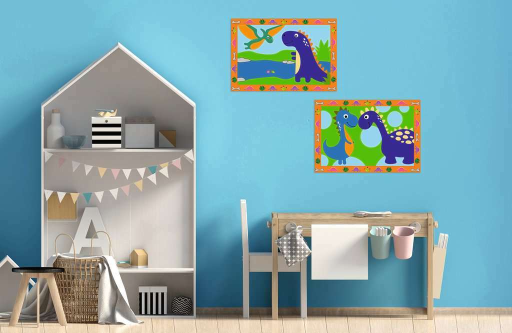 CreArt Jr: Paint-By-Number - Land of the Dinosaurs (2 images) - Image 5
