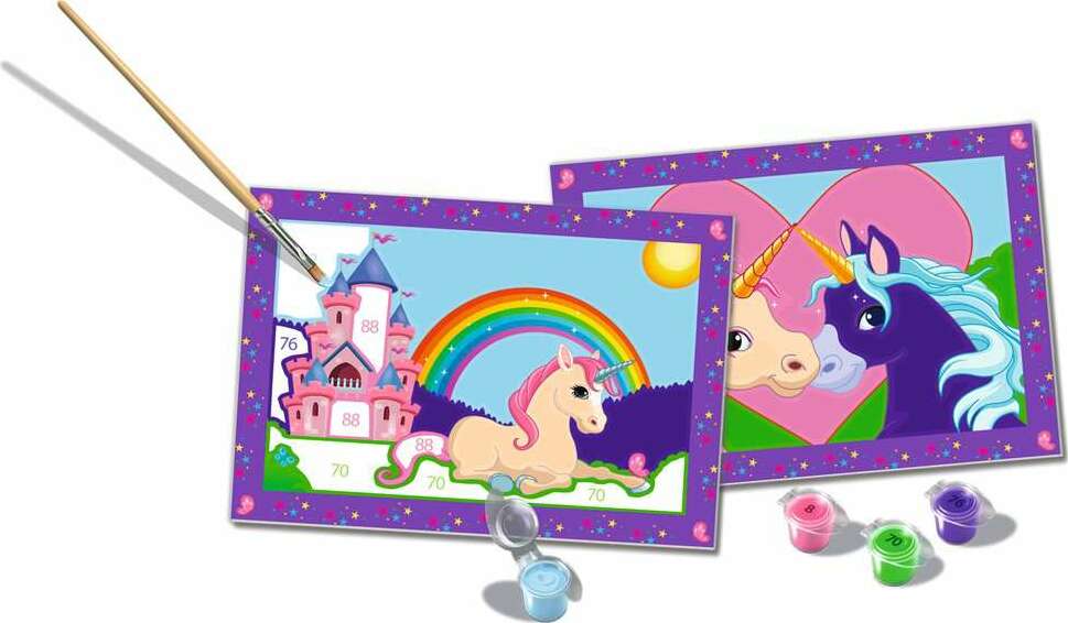 CreArt Jr: Paint-By-Number - Magical Unicorns (2 images) - Image 4