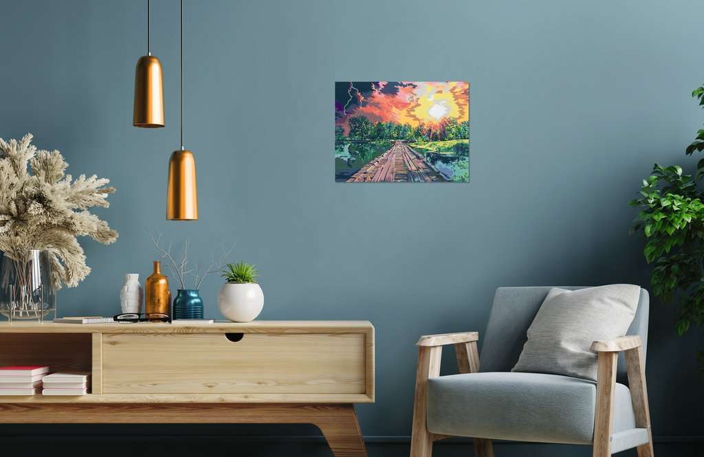 CreArt: Paint-By-Number Magical Light 12x16 - Image 4