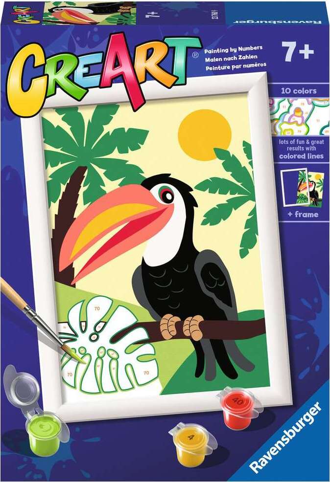 CreArt: Toucan In Jungle 5x7