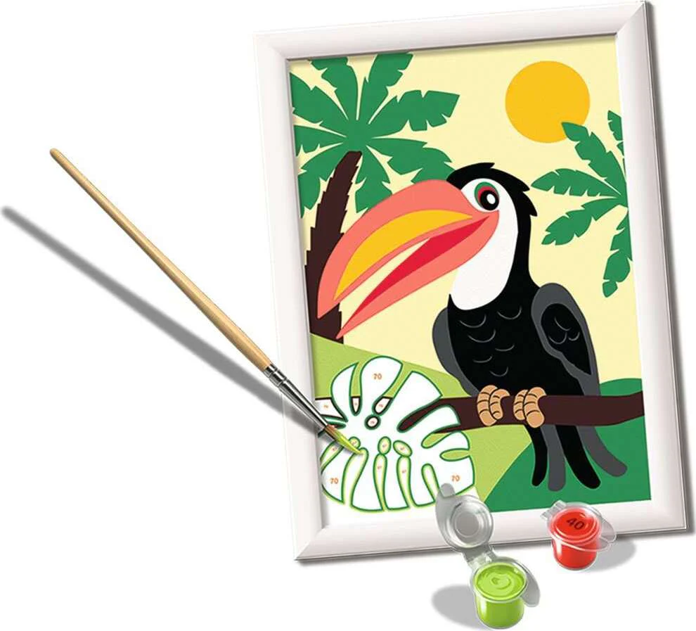 CreArt: Toucan In Jungle 5x7 - Image 3