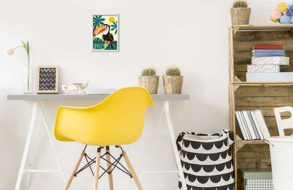 CreArt: Toucan In Jungle 5x7 - Image 4