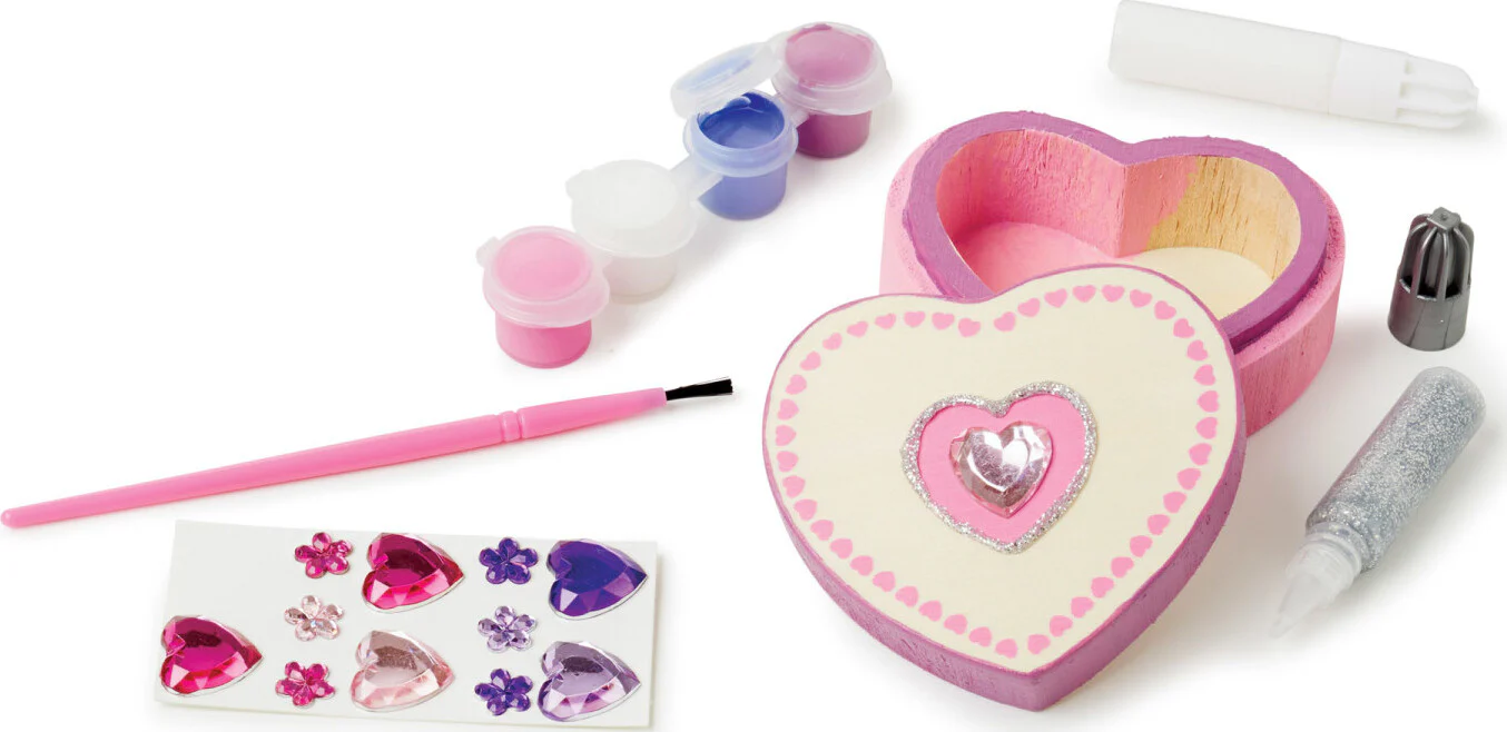Created by Me! Heart Box Wooden Craft Kit - Image 4
