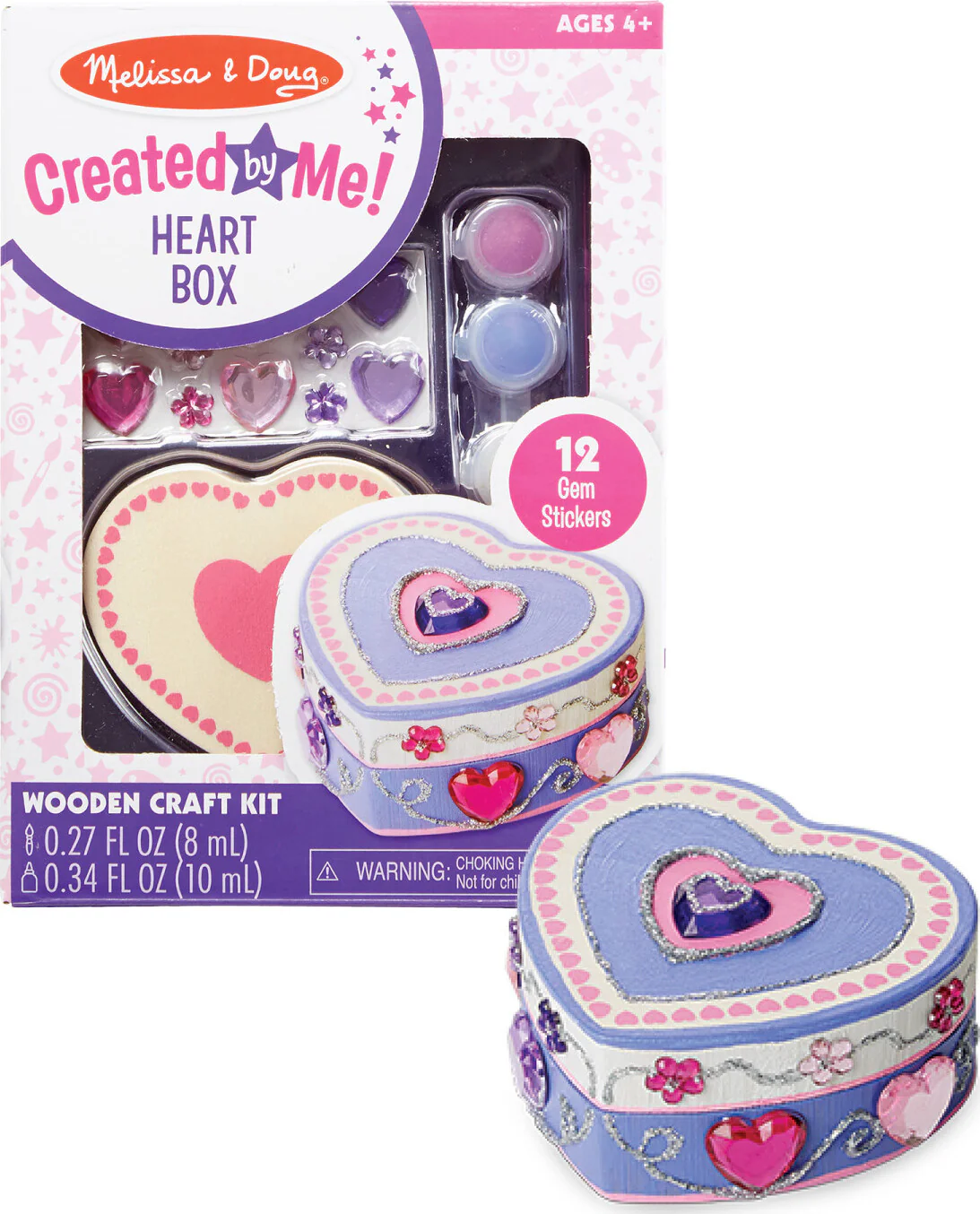Created by Me! Heart Box Wooden Craft Kit - Image 5
