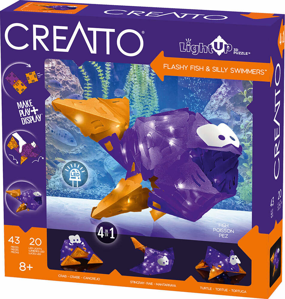Creatto Flashy Fish &amp; Silly Swimmers