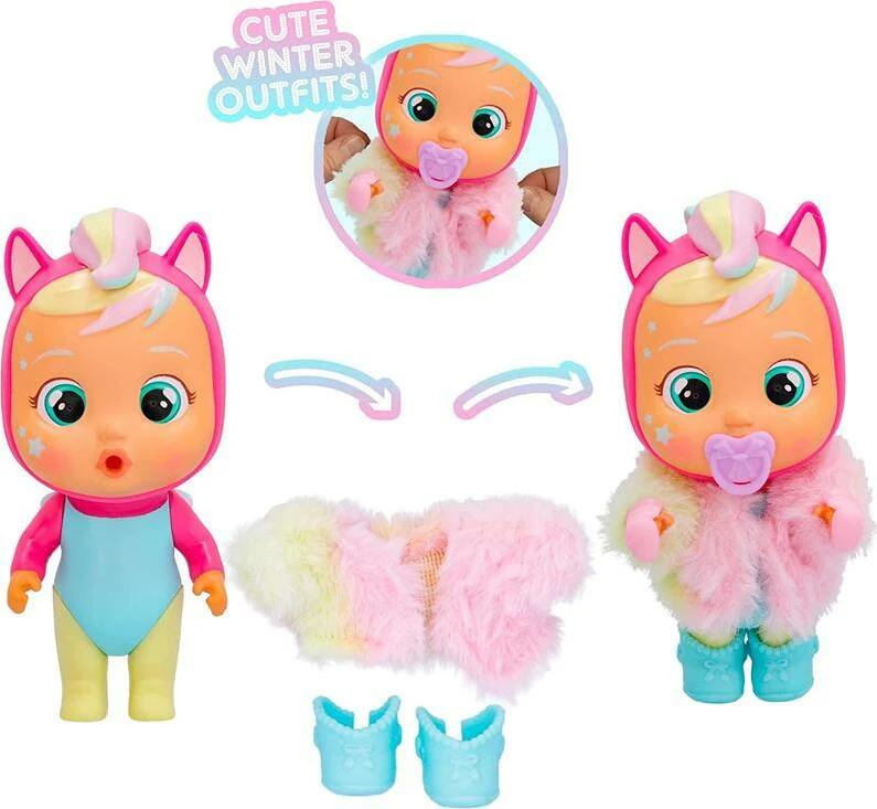 Cry Babies Magic Tears Icy World 'Keep Me Warm' Doll - Image 5