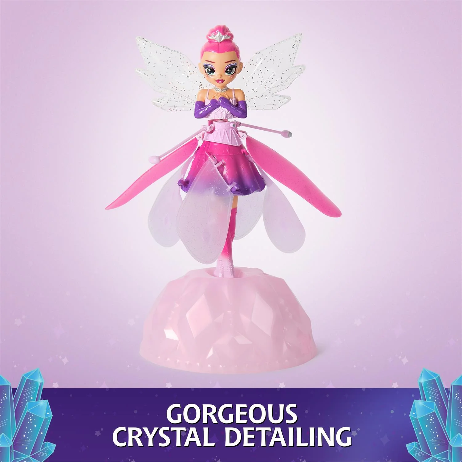 Crystal Flyers Magical Flying Toy Doll - Image 3