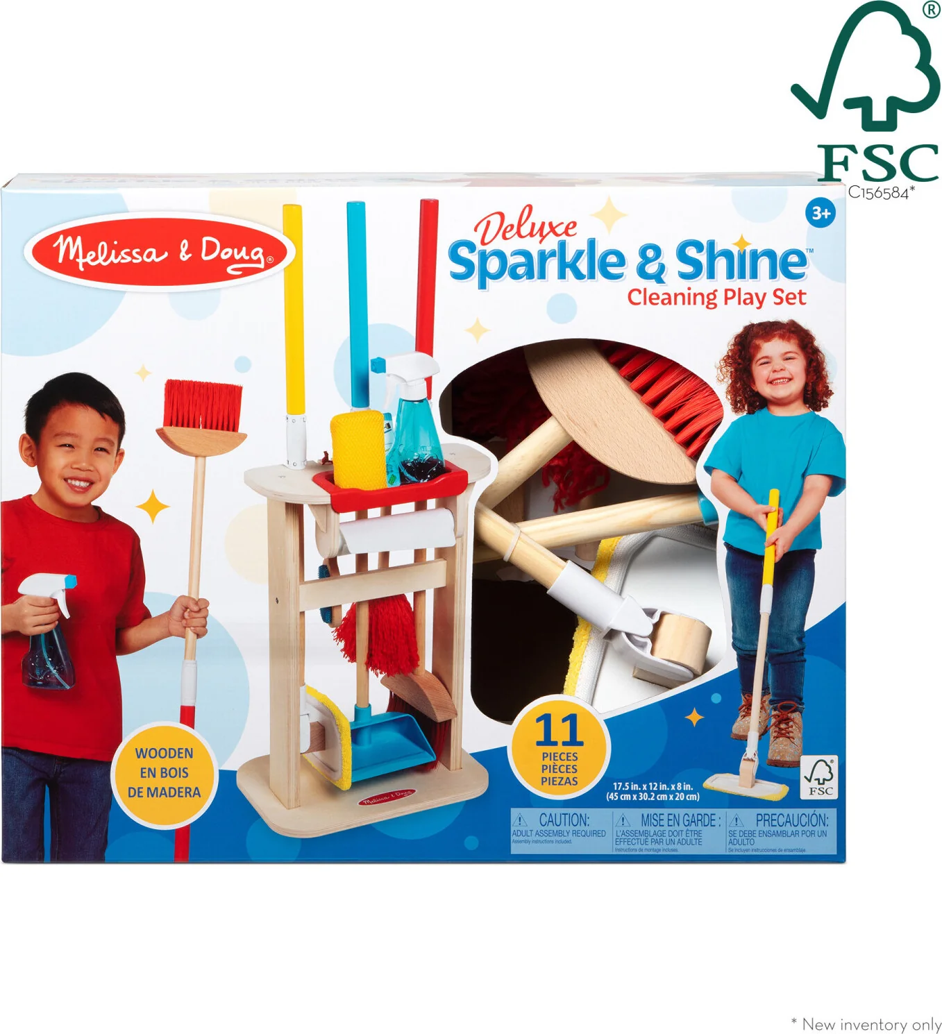 Deluxe Sparkle & Shine Cleaning Play Set - Image 4