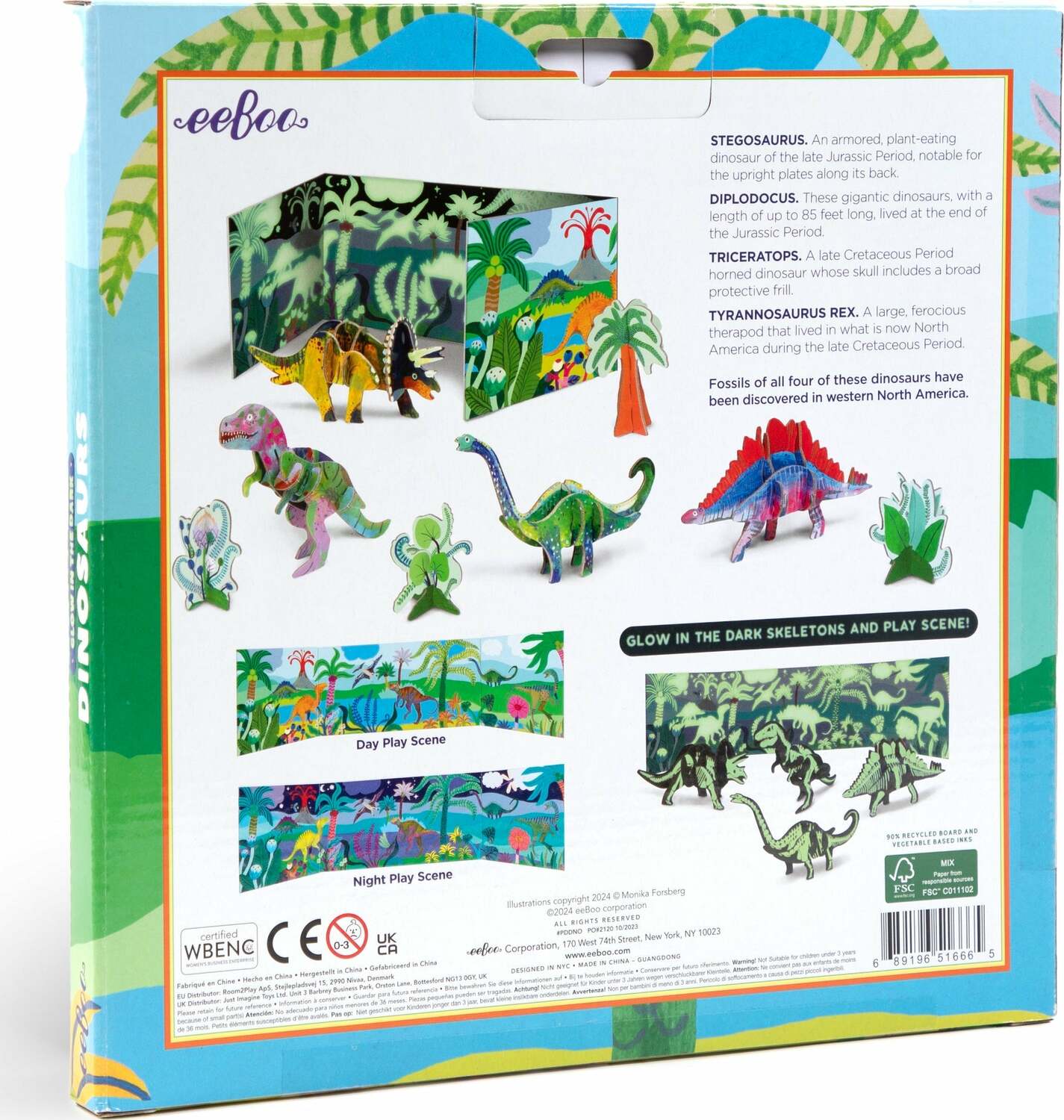 Dino 3D Glow in the Dark Building Set - Image 4