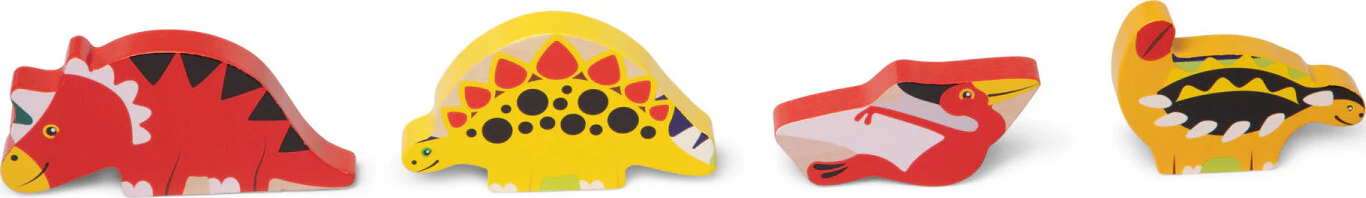 Dinosaurs Chunky Puzzle - 7 Pieces - Image 3