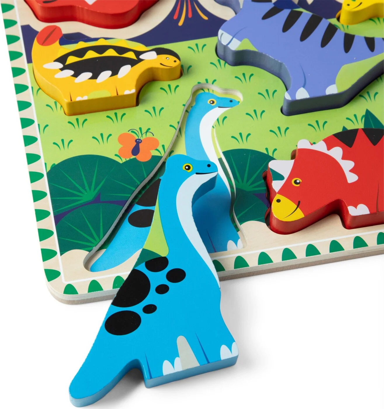 Dinosaurs Chunky Puzzle - 7 Pieces - Image 5