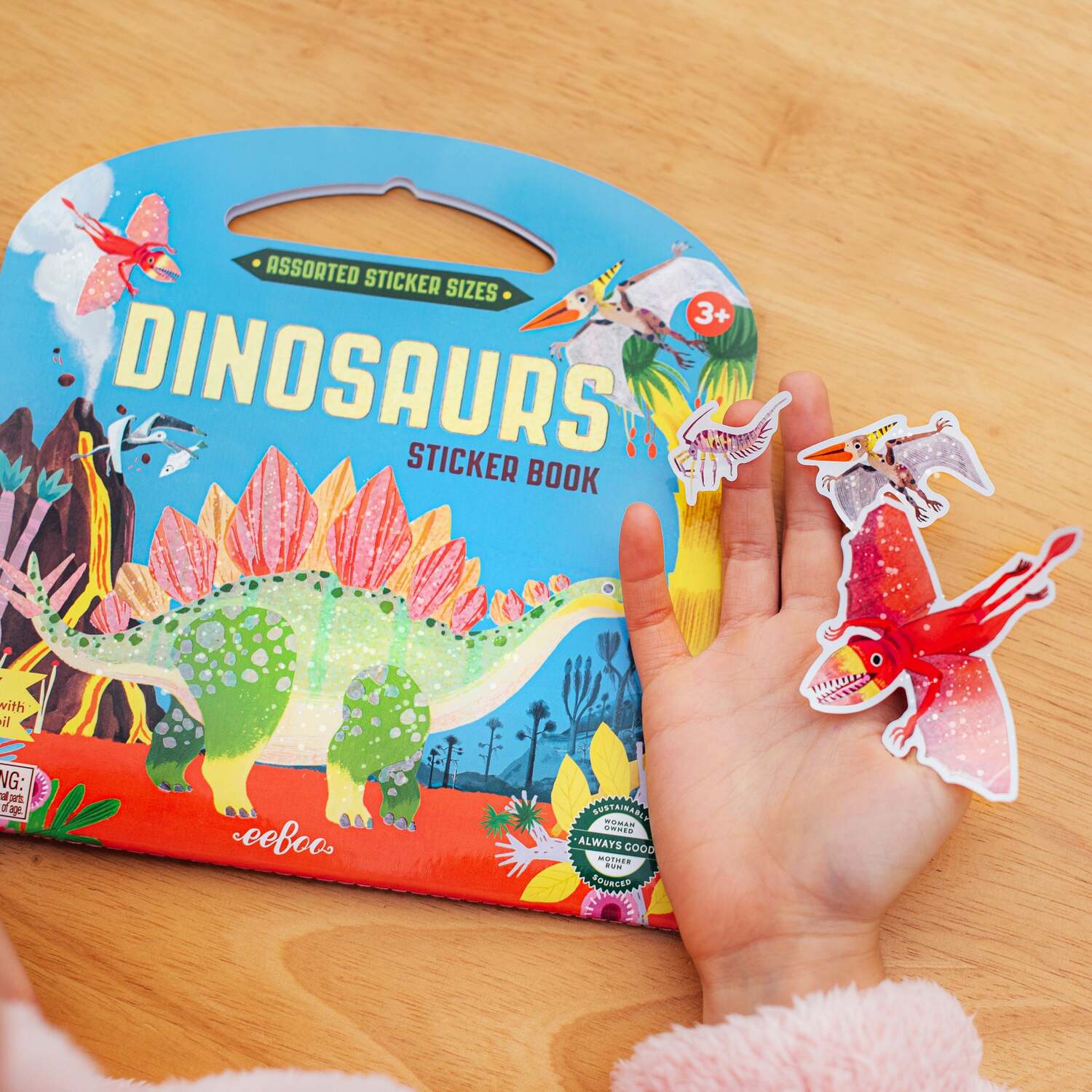 Dinosaurs Shiny Sticker Book - Image 3