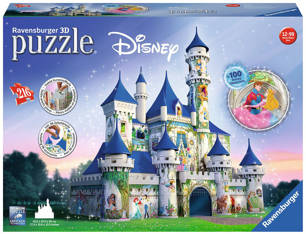Disney Castle (216 pc Puzzle) - Image 2