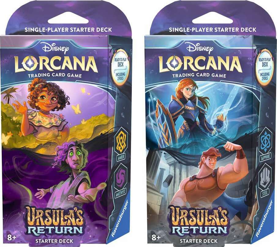 Disney Lorcana: Ursula's Return TCG Starter Deck Sapphire and Steel - Image 3