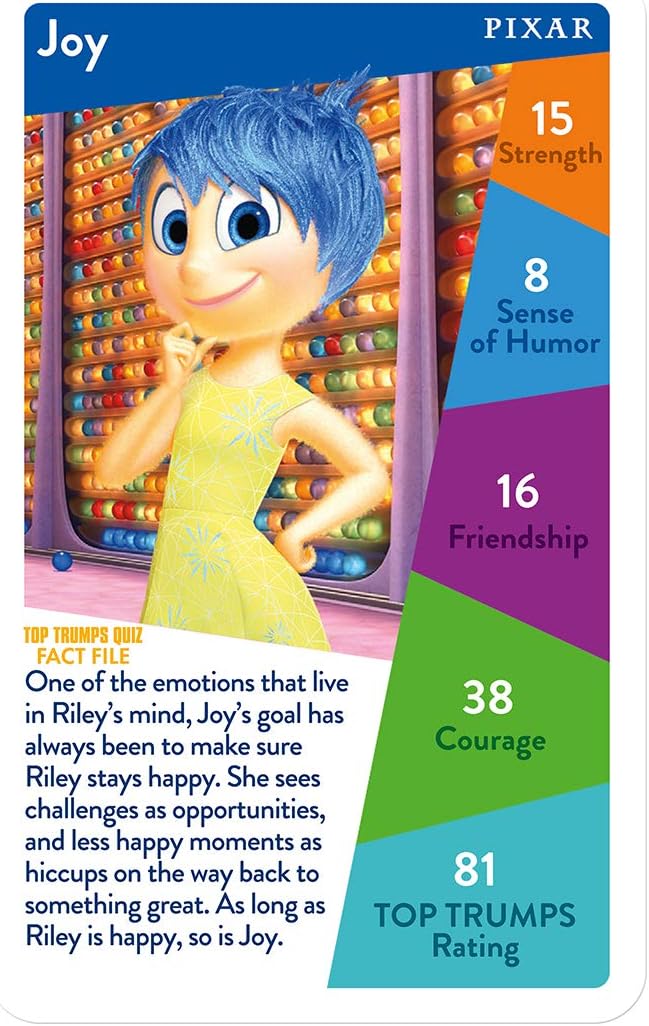 Disney Pixar Top Trumps - Image 4