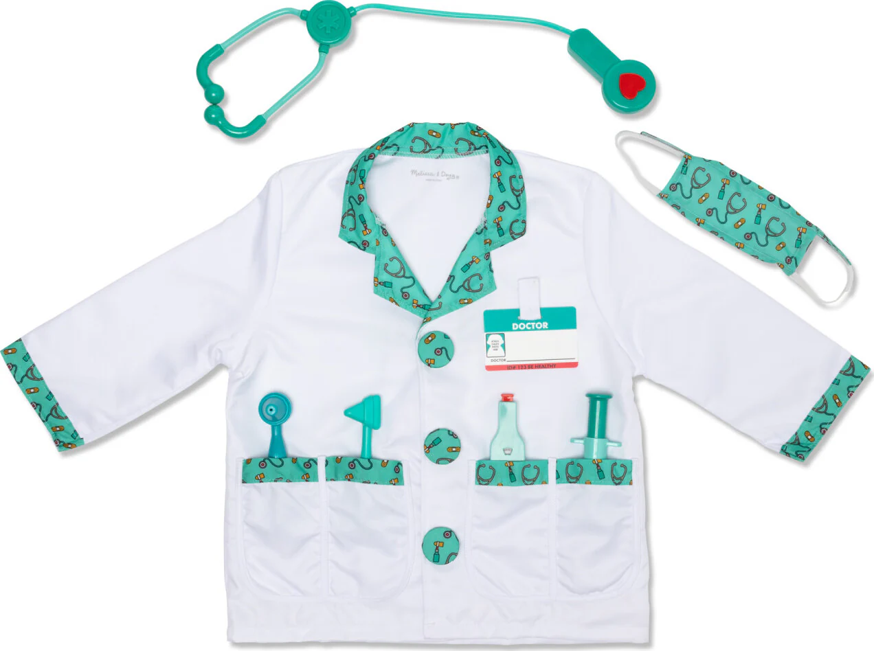 Doctor Role Play Costume Set - Image 2