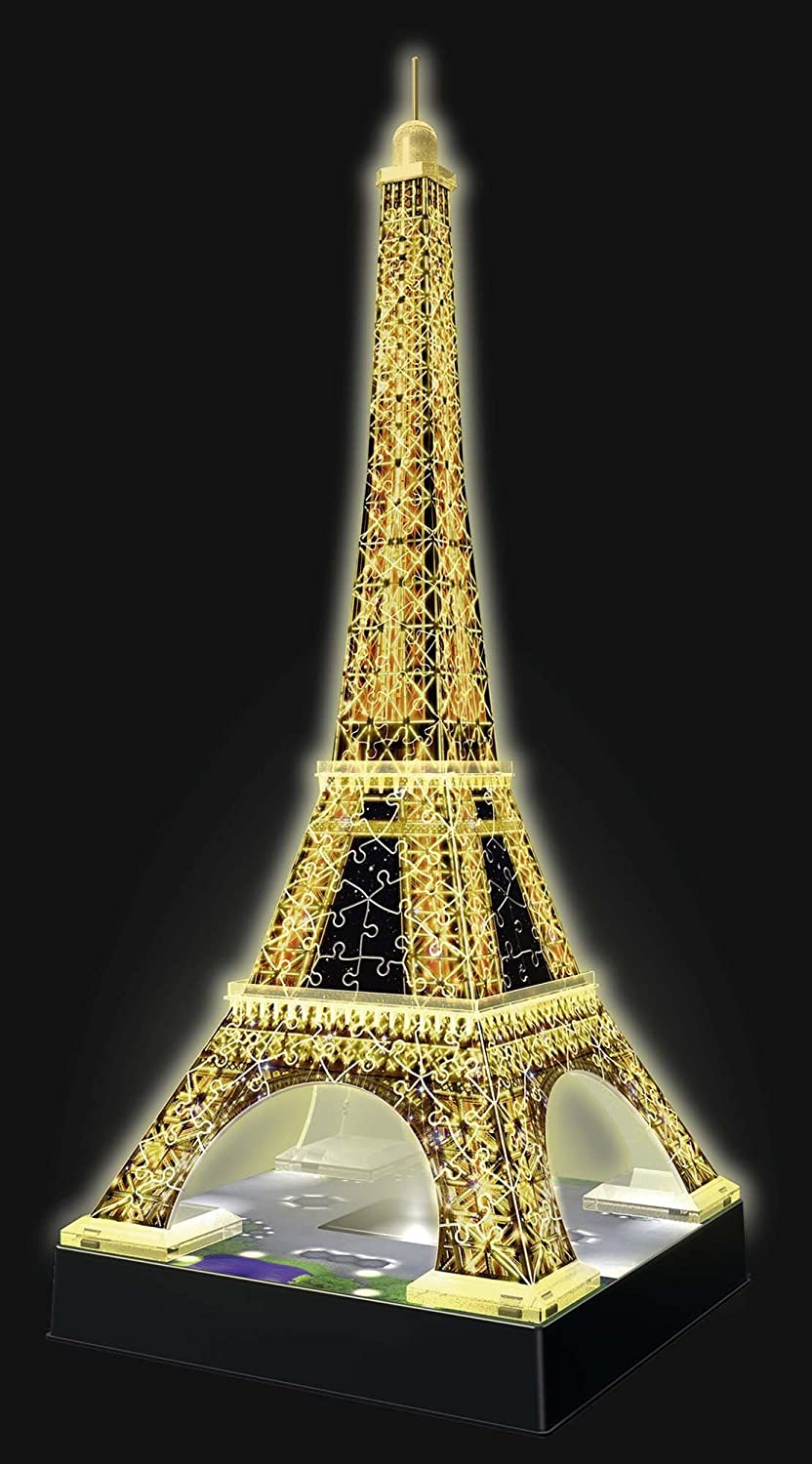 EIFFEL TOWER AT NIGHT 3D PUZZLE - Image 2