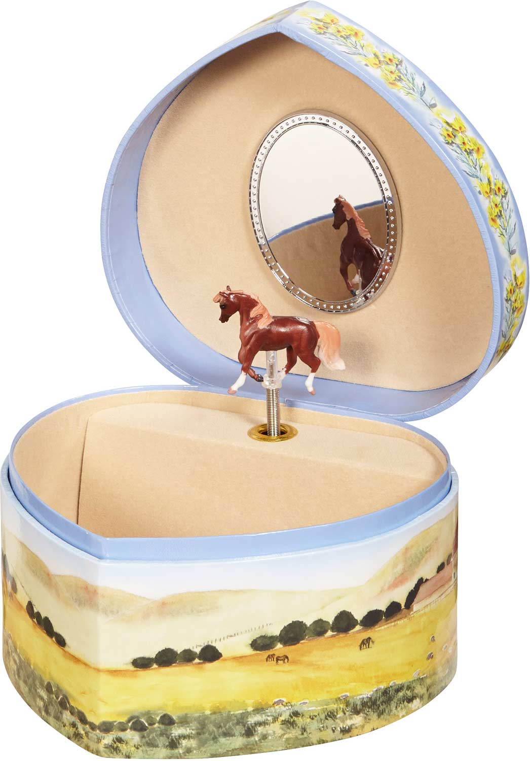 Enchantmints Love of Horses Heart Box - Image 2