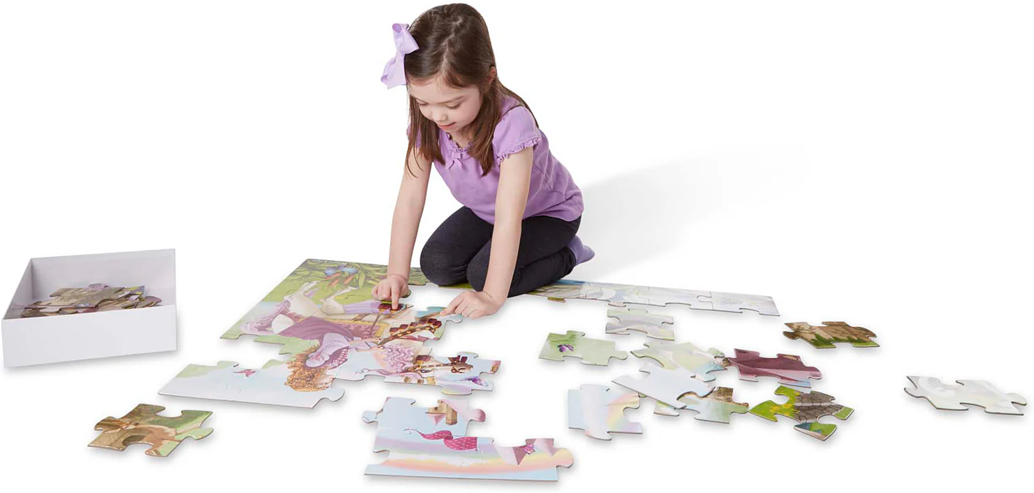 Fairy Tale Castle Floor Puzzle - 48 Pieces - Image 3