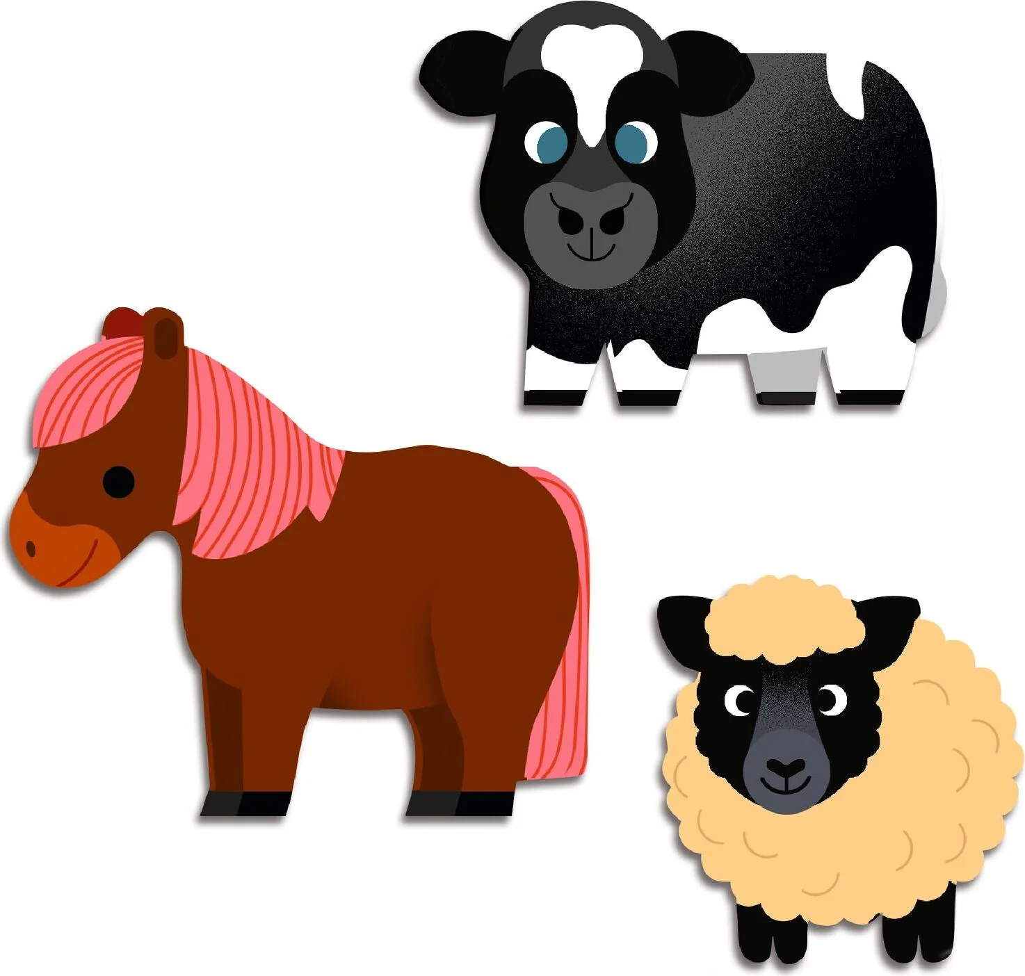 Farm Animals Baby Stickers - Image 2