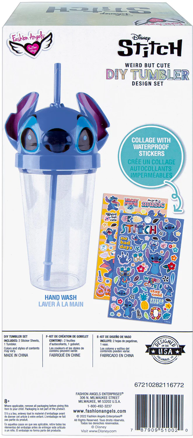 Fashion Angels Disney Stitch DIY Tumbler Design Set - Image 3