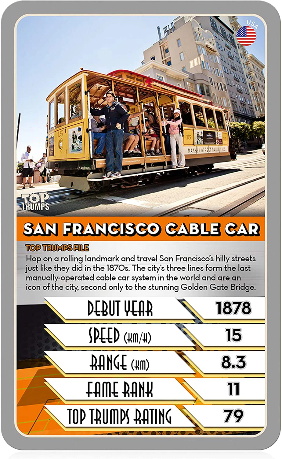 Fastest Train Top Trumps - Image 5