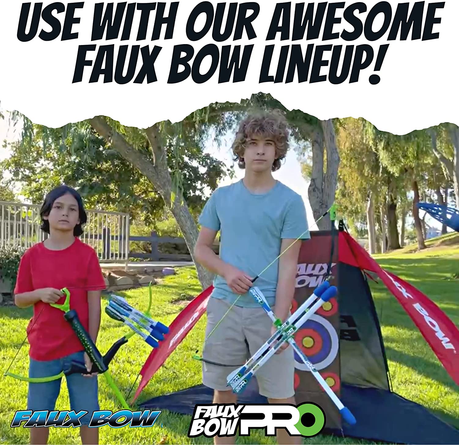 Faux Bow Target Tent - Image 3