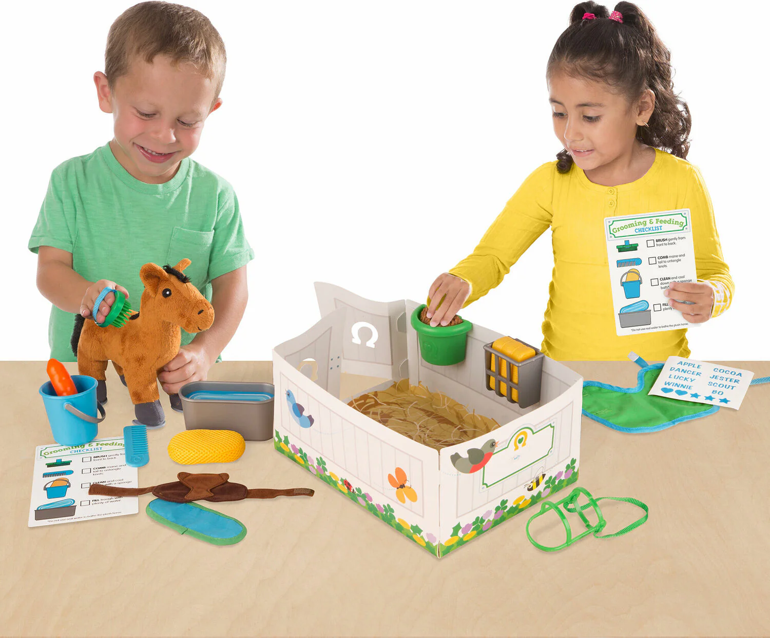 Feed &amp; Groom Horse Care Play Set - Image 3