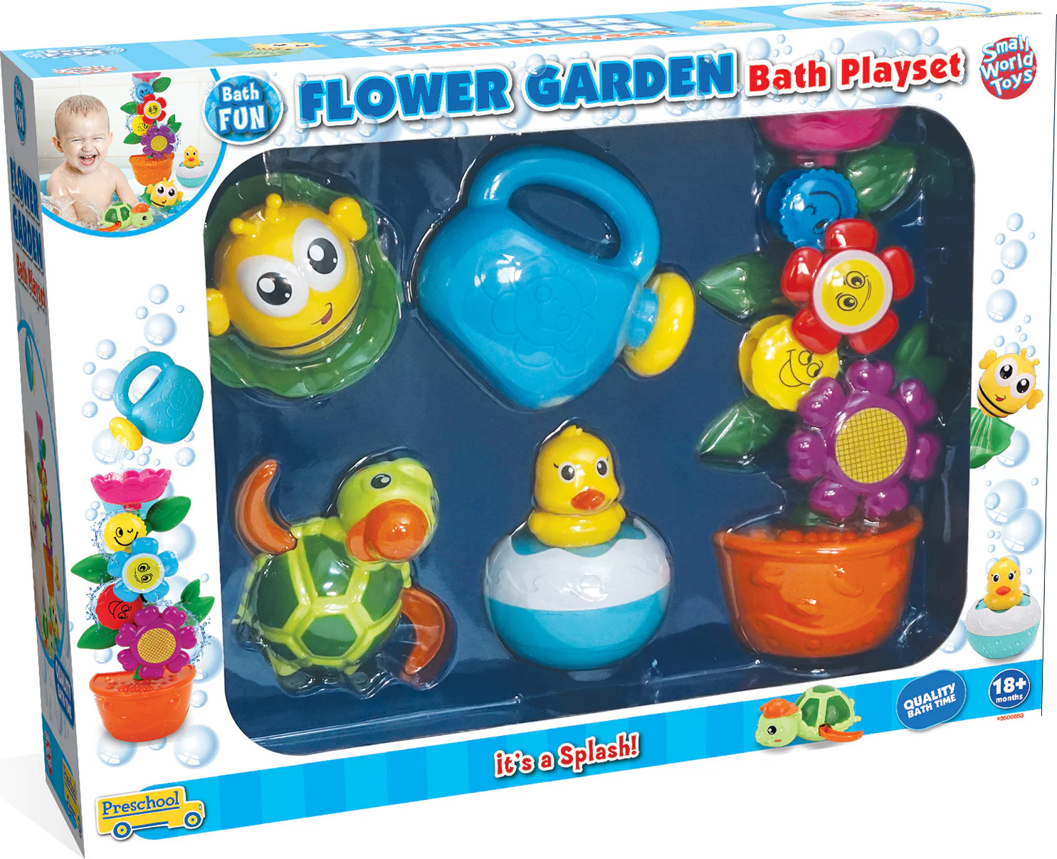 Flower Garden Bath Playset - Image 5