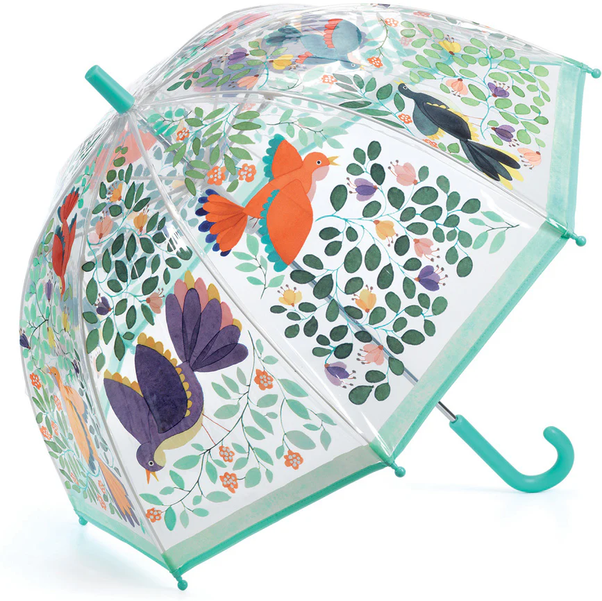 Flowers & Birds Children's Umbrella - Image 2