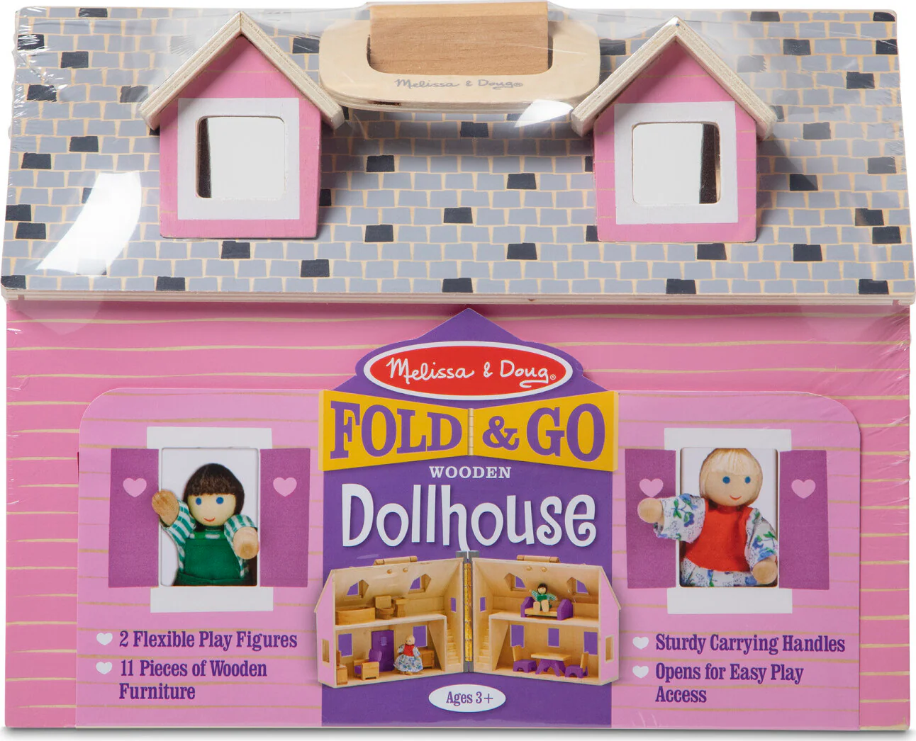 Fold & Go Mini Dollhouse - Image 2