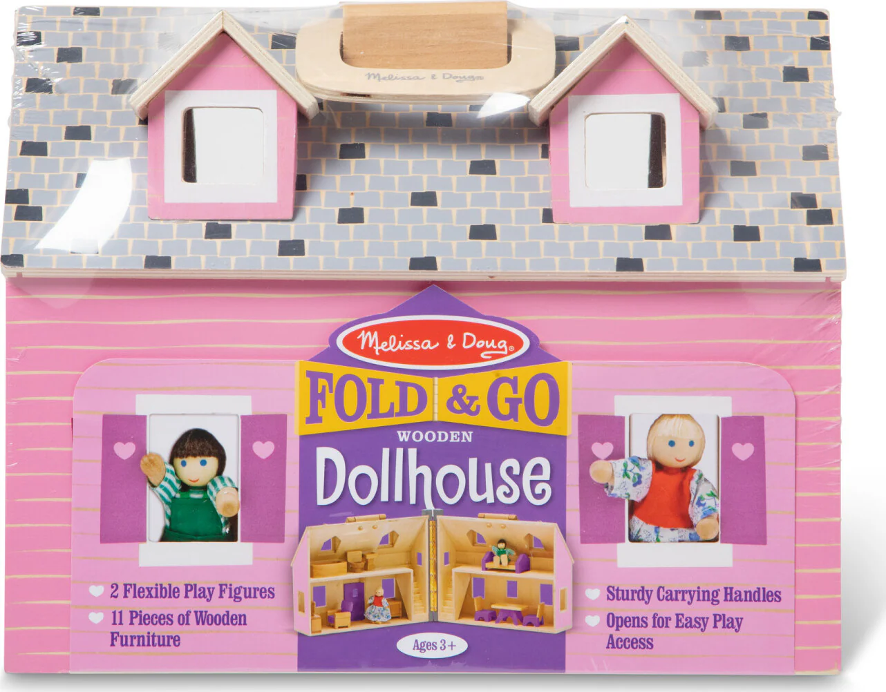 Fold & Go Mini Dollhouse - Image 3