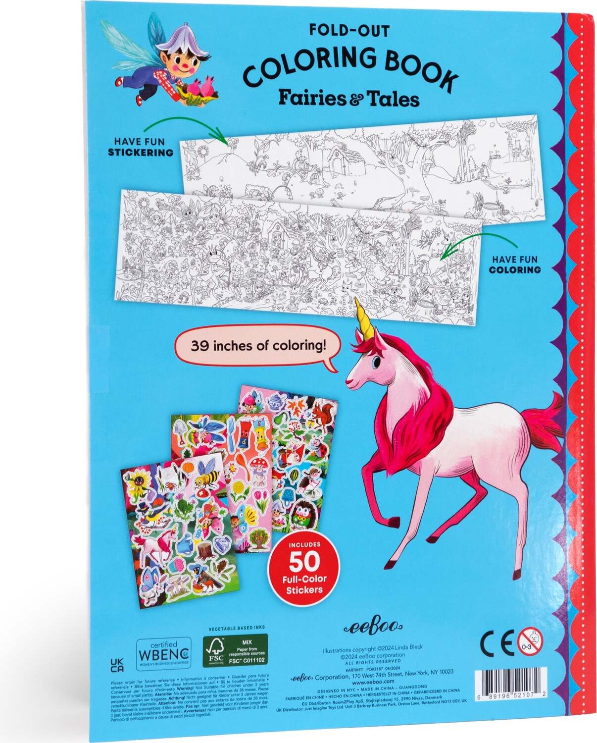 FoldOut Coloring Book Fairies and Tales - Image 5