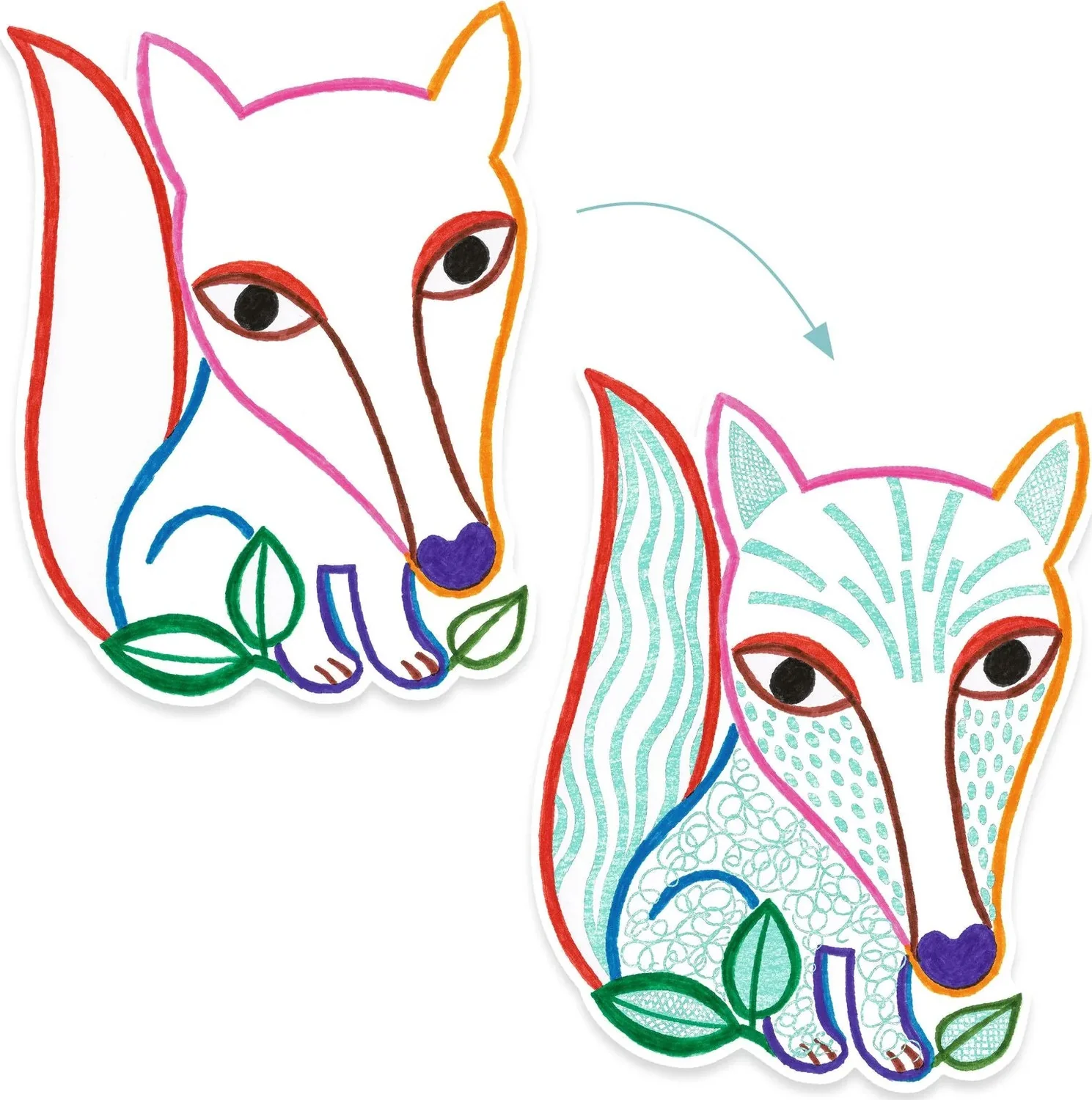 Forest Friends Coloring - Image 3