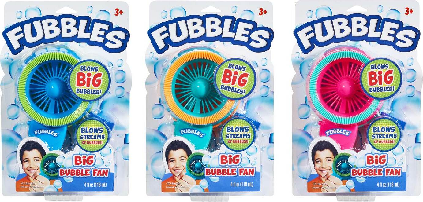 Fubbles Big Bubble Fan (Assorted Colors) - Image 3