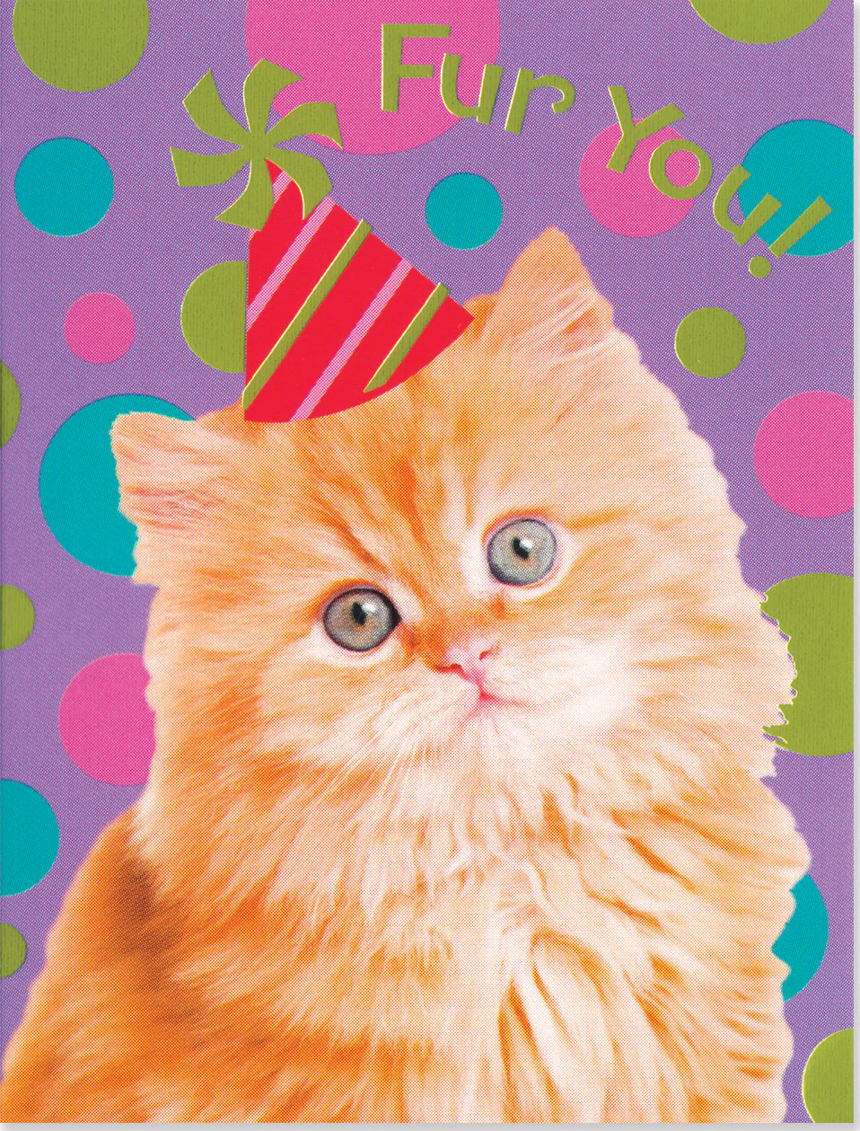 Fur You Cat Foil Card
