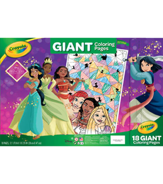 Giant Coloring Pages - Disney Princess - Image 2