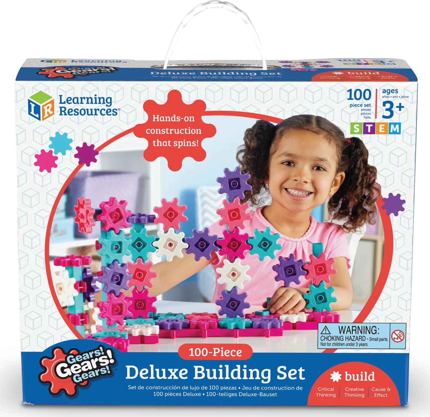 Gears! Gears! Gears!® Deluxe Building Set - Pink - Image 4