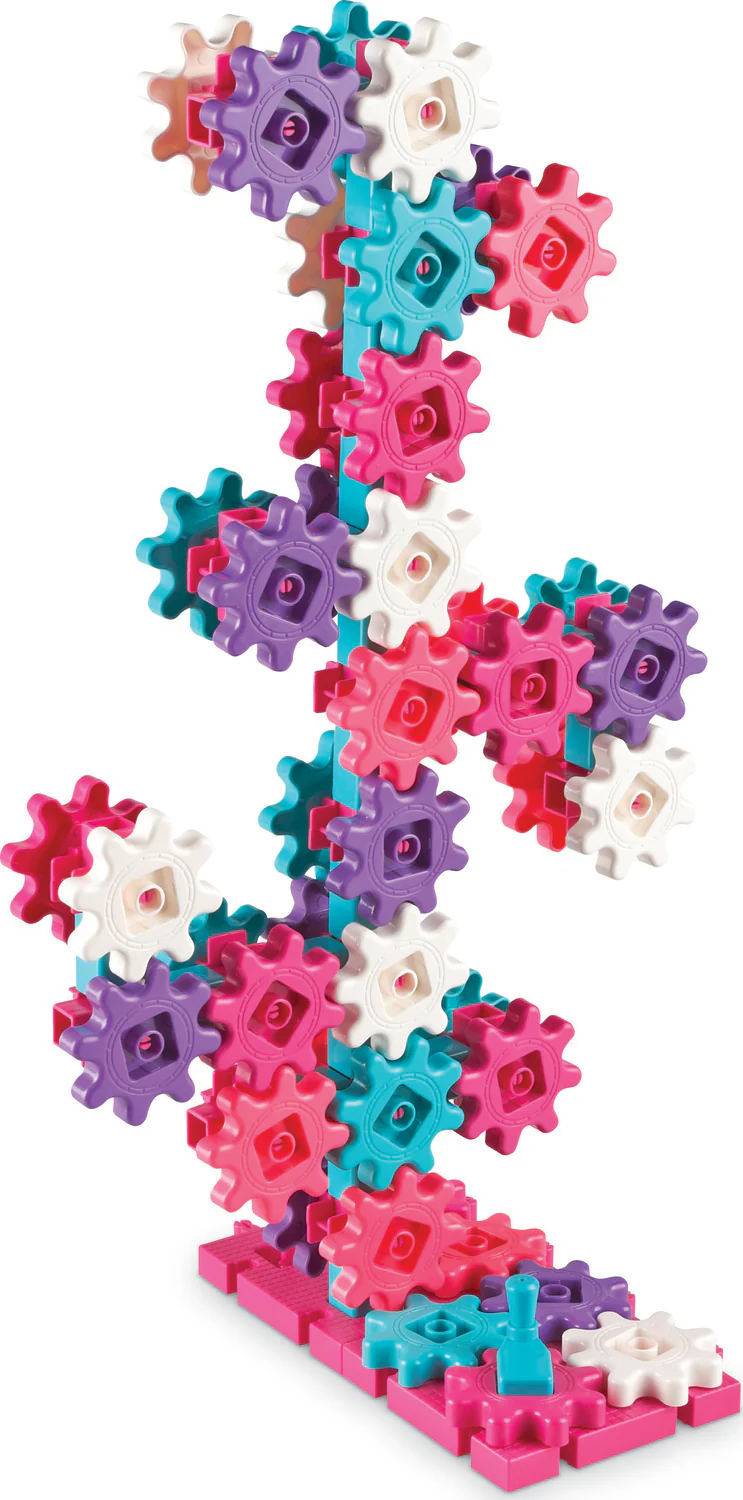 Gears! Gears! Gears!® Deluxe Building Set - Pink - Image 5