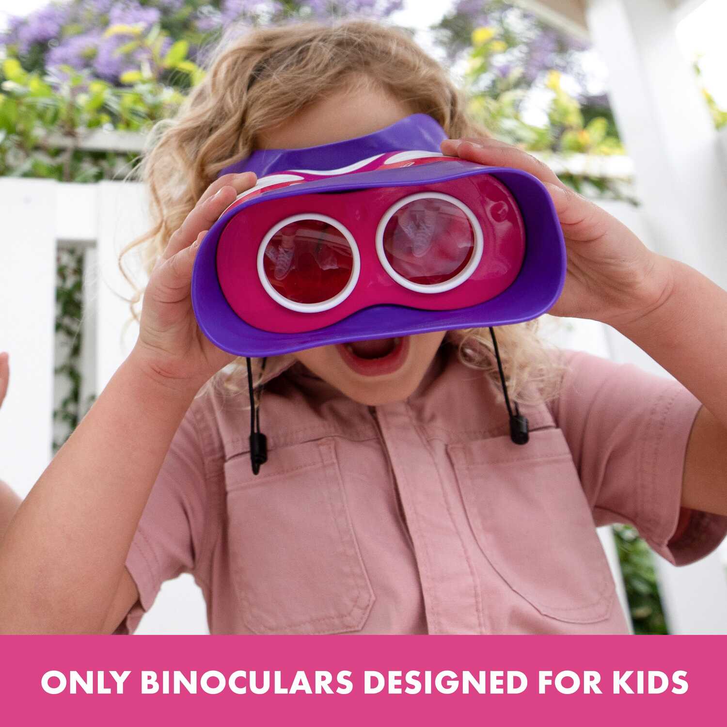 GeoSafariĀ® Jr. Kidnoculars Pink